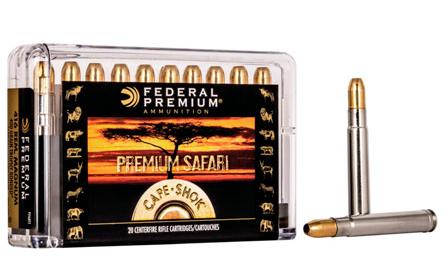 Federal Premium CAPE-SHOK 416 Remington Magnum Ammo 400 Grain