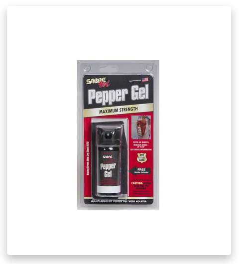 Sabre 1.8 Oz Pepper Gel Defense Spray
