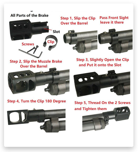 How to Install 5.56 Muzzle Brake