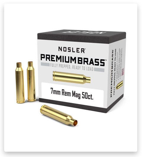 Nosler 10185 Centerfire Rifle 7mm Rem Mag Brass