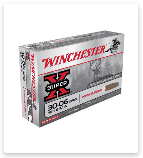 Winchester SUPER-X RIFLE .30-06 Springfield Brass Ammunition