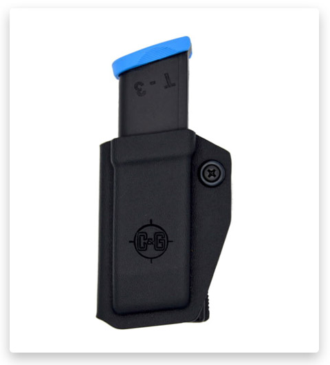C&G Holsters OWB Competition Pistol Double Stack Magazine Holder