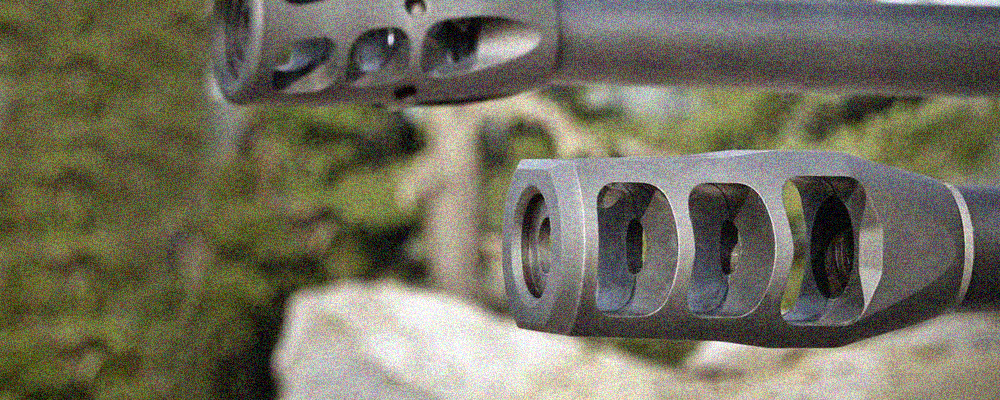 How to install a muzzle brake?