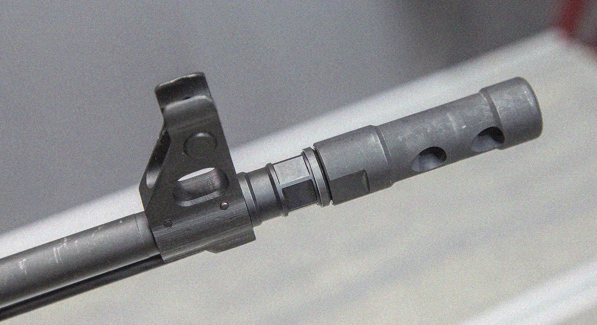 How to remove AK 47 muzzle brake?
