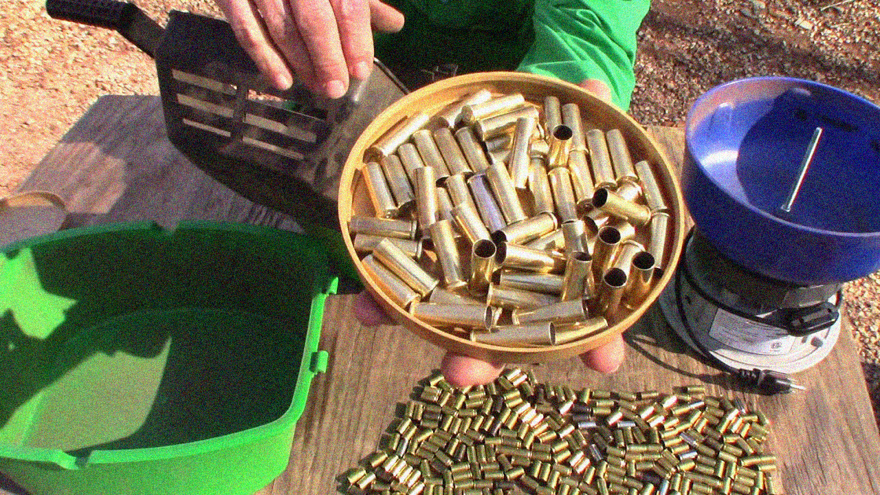 How to clean dirty brass ammo?