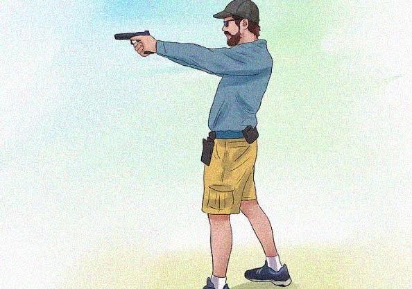How to properly shoot a handgun?