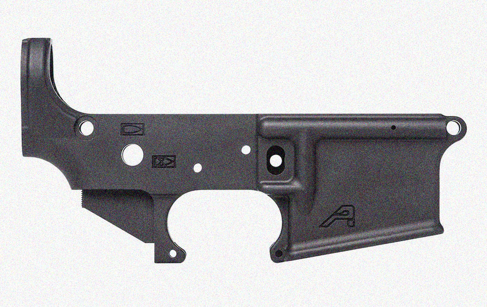 How long is an AR 15 lower receiver?