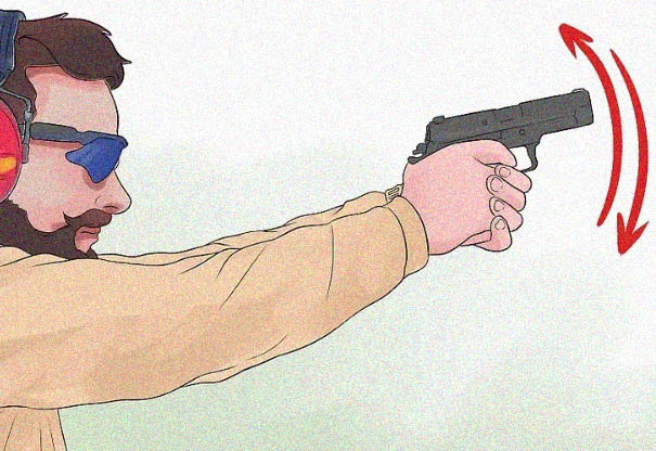 How to properly shoot a handgun?
