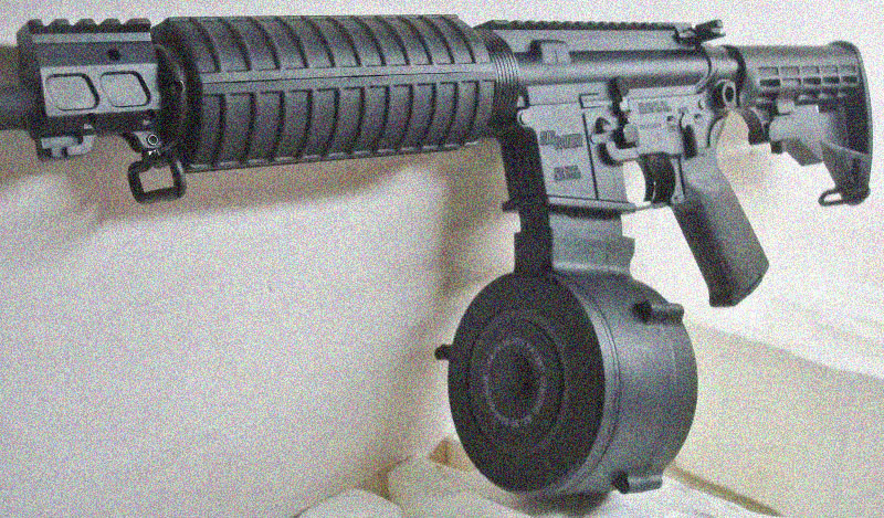 What is the largest capacity magazine for an AR 15?