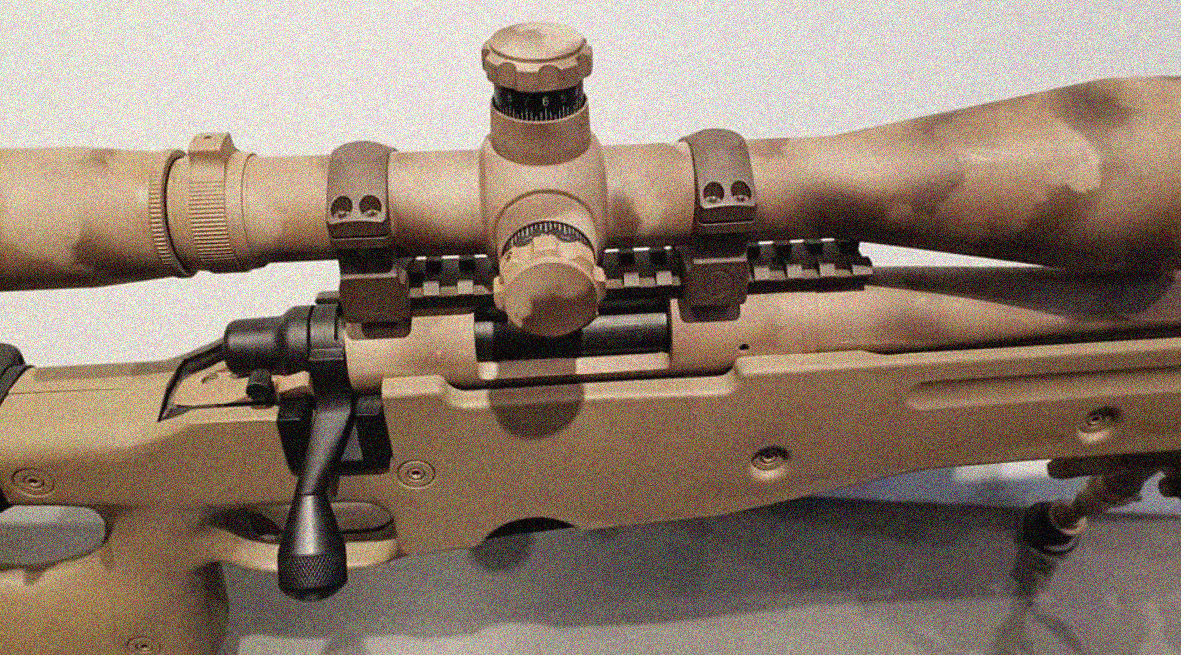 How to cerakote a rifle scope?