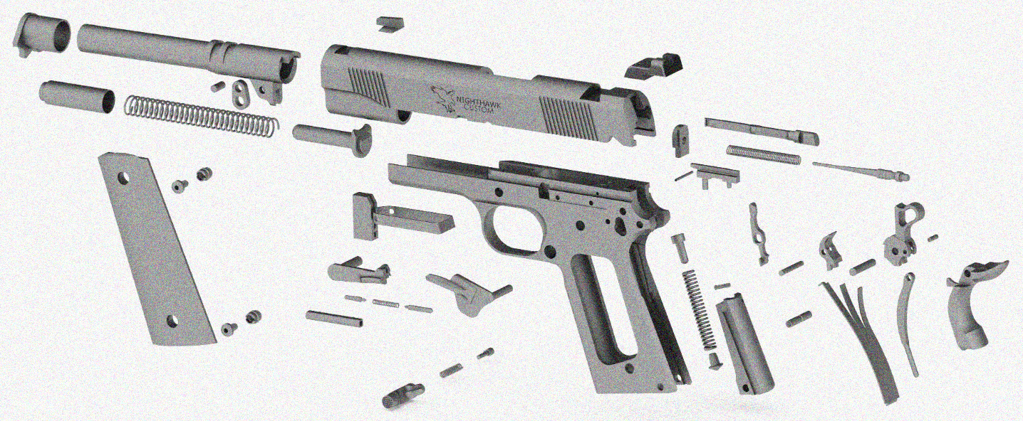 Are all 1911 parts interchangeable?