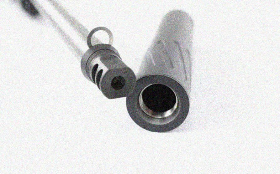 How to attach a suppressor to a non threaded barrel?