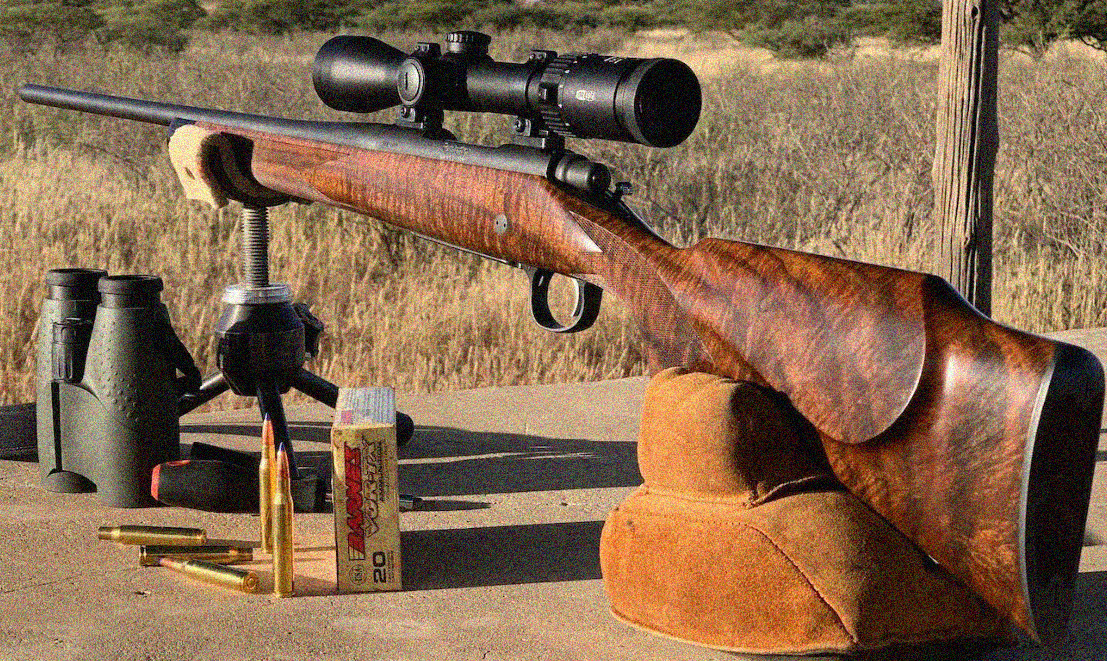How to change a rifle stock?