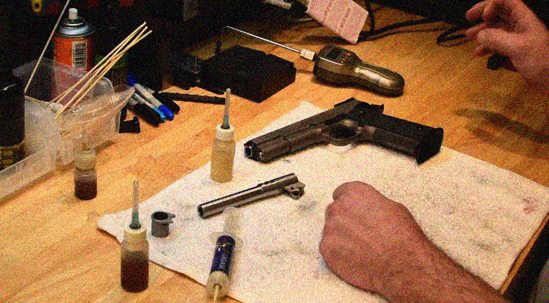 How to lube a 1911?