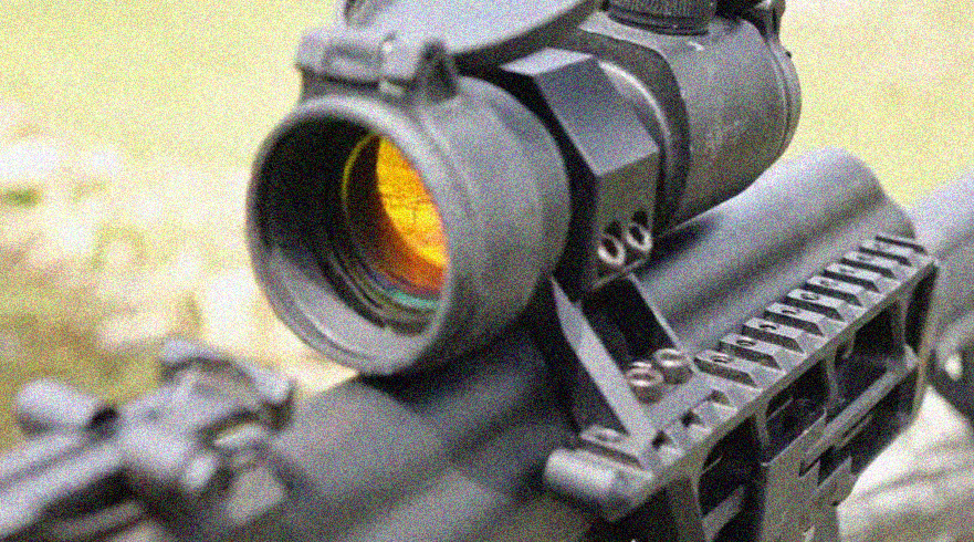 How to clean red dot sight?