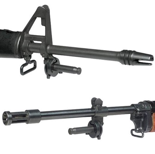 How to remove bayonet lug on AR 15?