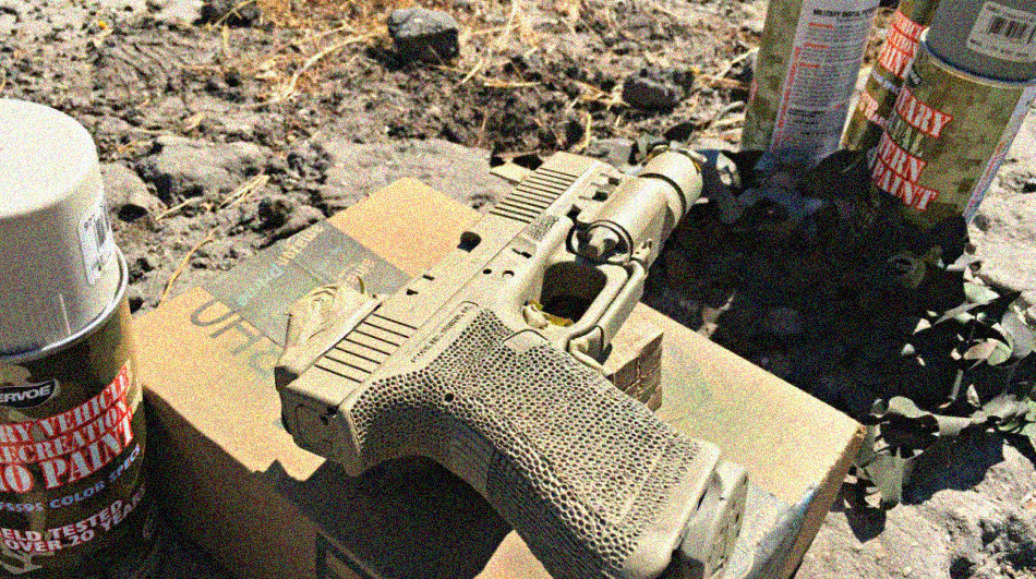 How to paint a Glock?