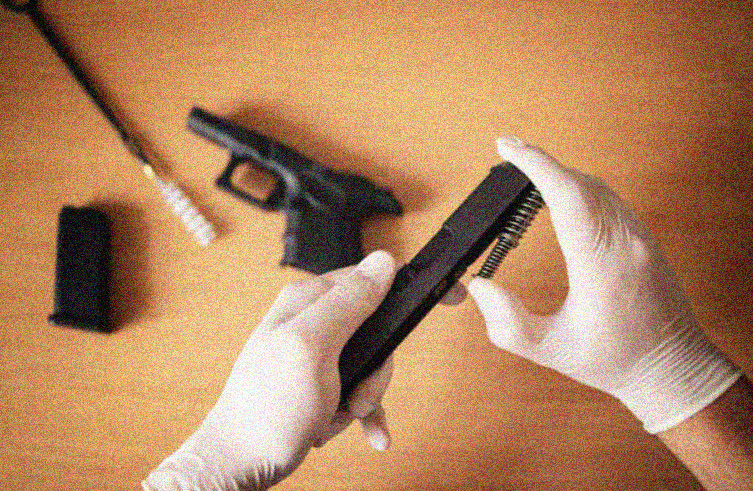 How to clean a gun without a cleaning kit?