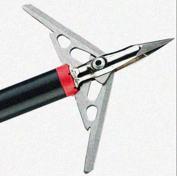 Can you use rage crossbow broadheads in a regular bow?