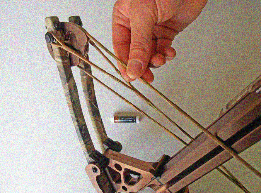 How to wax a crossbow string?