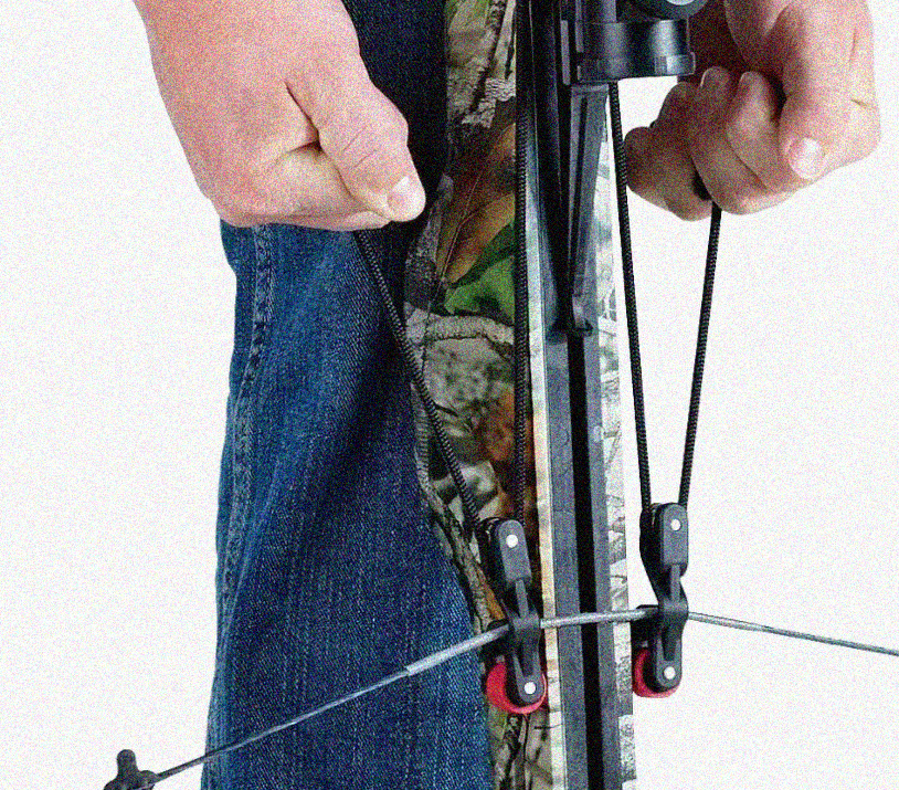 How to use a rope cocker on a crossbow?