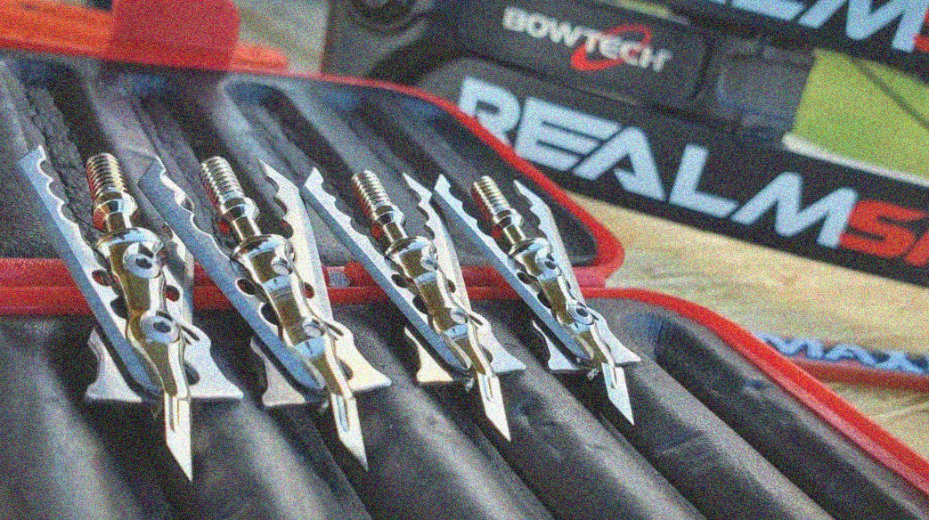 Can you use rage crossbow broadheads in a regular bow?