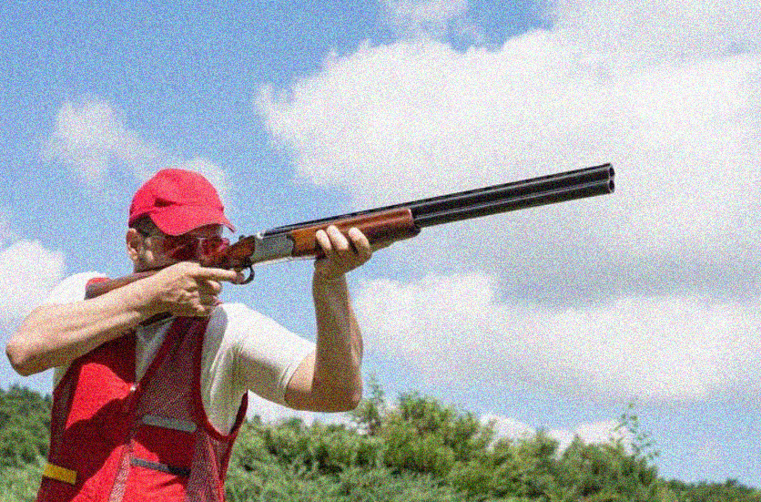 Which distance should be used to pattern a shotgun?