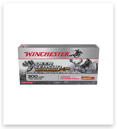 300 WSM - Winchester Deer Season XP Copper Impact - 150 Gr - 20 Rounds