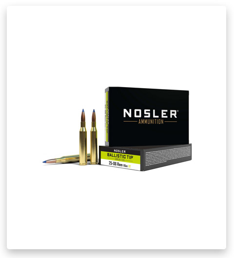 25 06 Remington - Nosler - 115 gr - 20 Rounds