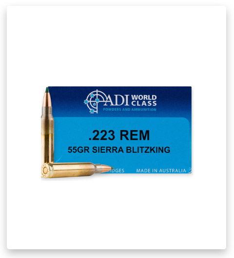 223 Remington - ADI World Class - 55 grain - 200 Rounds