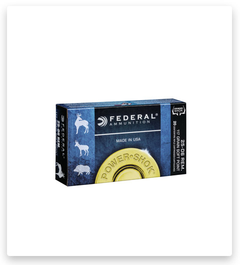 25 06 Remington - Federal Premium Power-Shok - 117 gr - 20 Rounds