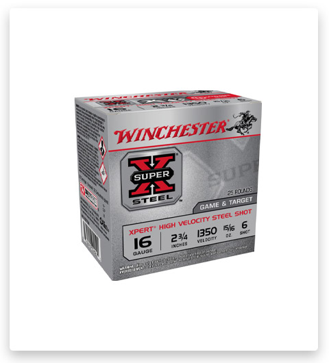 16 Gauge - Winchester SUPER-X SHOTSHELL - 25 Rounds