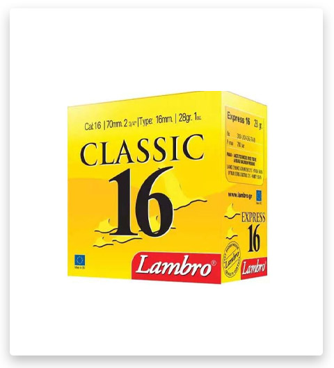 16 Gauge - Lambro - 28gr - 10 Rounds