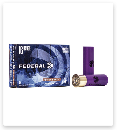 16 Gauge – Federal Premium Power Shok – 5 Rounds
