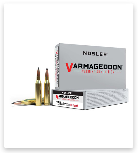 22 Nosler - Nosler Varmageddon - 53 Grain - 20 Rounds