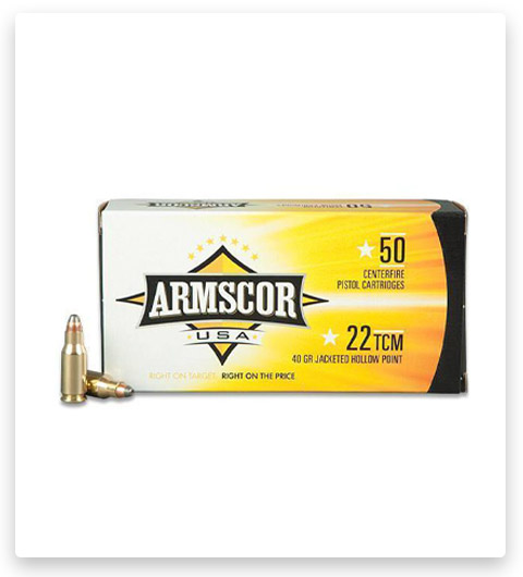 22tcm - Armscor Precision Inc - 40 Grain - 50 Rounds