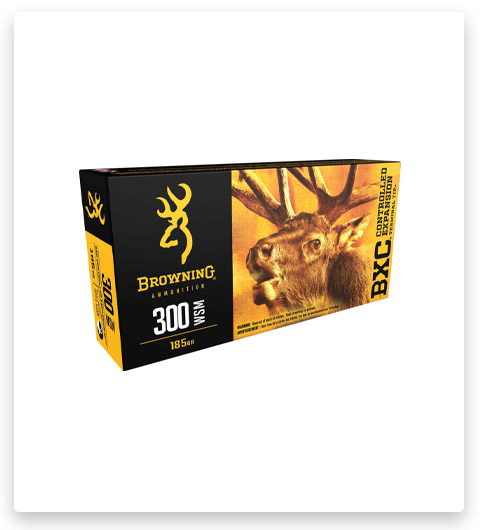 300 WSM - Browning BXC - 185 Gr - 20 Rounds