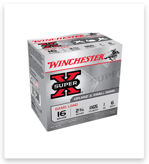 16 Gauge - Winchester Super-X Shotshell - 25 Rounds