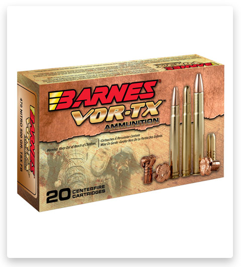 Barnes Vor-Tx TSX FB - 458 Winchester Magnum - 450 Grain - 20 Rounds