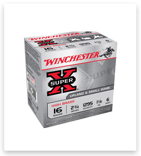 16 Gauge - Winchester Super-X Shotshell - 25 Rounds