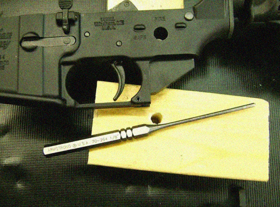 How to remove trigger guard AR15?