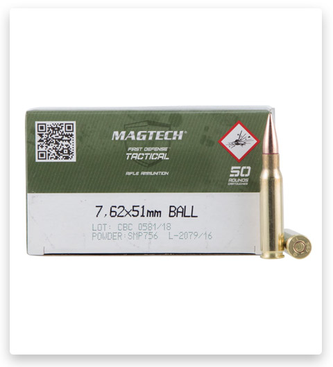FMJ - Magtech - 7.62x51mm - 147 Grain - 50 Rounds