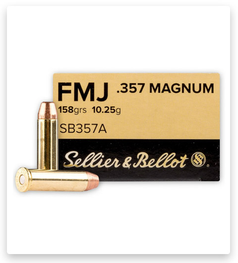 FMJ - Sellier & Bellot - 357 Mag - 158 Grain - 50 Rounds