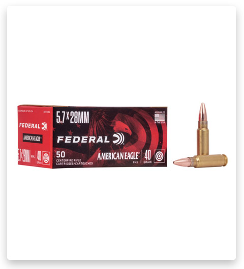 FMJ - Federal Premium Centerfire - 5.7x28mm - 40 Grain - 50 Rounds