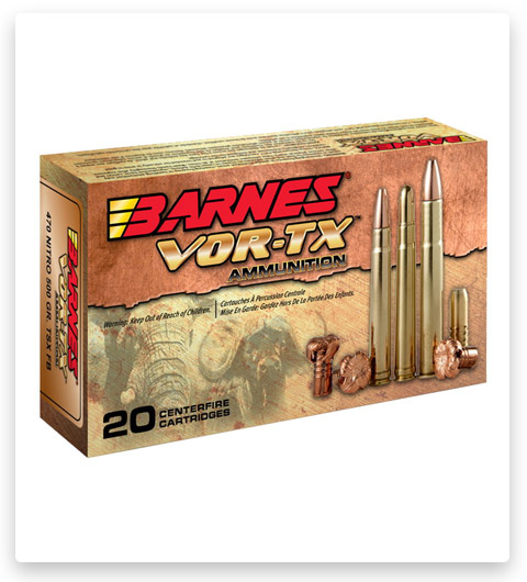 FBHP - Barnes Vor-Tx - 500 Nitro Express - 570 grain - 20 Rounds