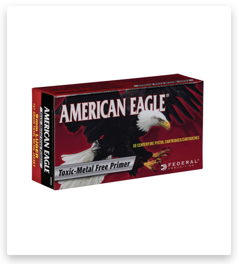 FMJ - Federal Premium American Eagle Indoor Range Training - 9mm Luger - 147 Grain - 50 Rounds