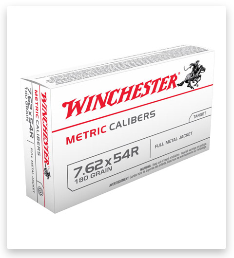 FMJ - Winchester - 7.62X54r - 180 Grain - 20 Rounds