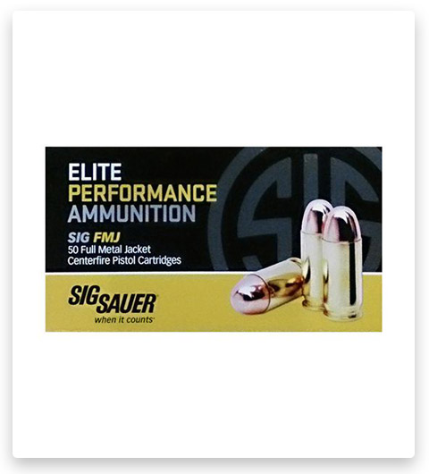 FMJ - Sig Sauer Elite Ball - 38 Super - 125 Grain - 50 Rounds