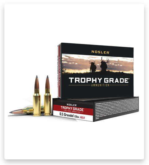 SBT - Nosler Trophy Grade - 6.5mm Grendel - 129 Grain - 20 Rounds