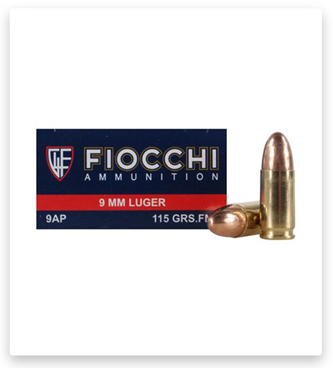 Fiocchi Training Dynamics 9mm 115gr Full Metal Jacket